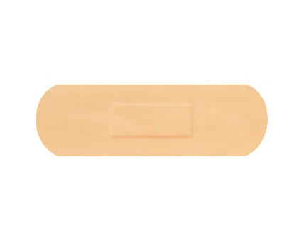 Hygioplast Waterproof Senior Strip Plasters 100 Flesh
