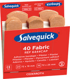 Salvequick Fabric Plasters Refill Pack 6x40 Flesh