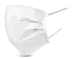 Click Medical Cotton Face Mask White