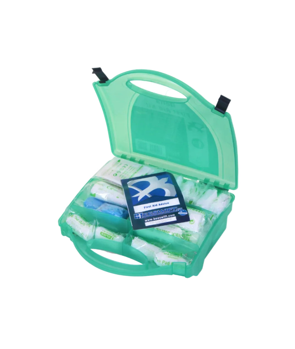 Click Medical Delta Bs8599-1small Workplace First Aid Kit Green