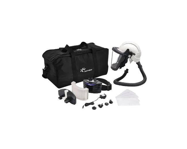 Centurion Conceptair Helmet & Flip Up Visor Kit P3 Black/white