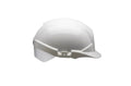 Centurion Reflex Safety Slip Ratchet Helmet With Silver Rear White