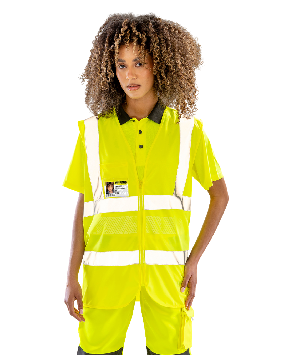 Core zip ID safety tabard