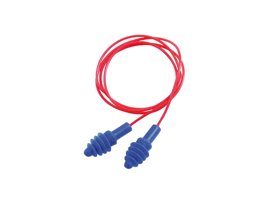 Honeywell Airsoft Corded Ear Plugs In Fliptop Box Blue
