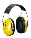 3m Peltor Optime 1 Ear Defenders Headband Yellow