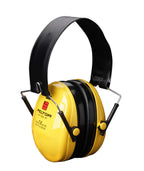 3m Peltor Optime 1 Ear Defenders Folding Headband Yellow