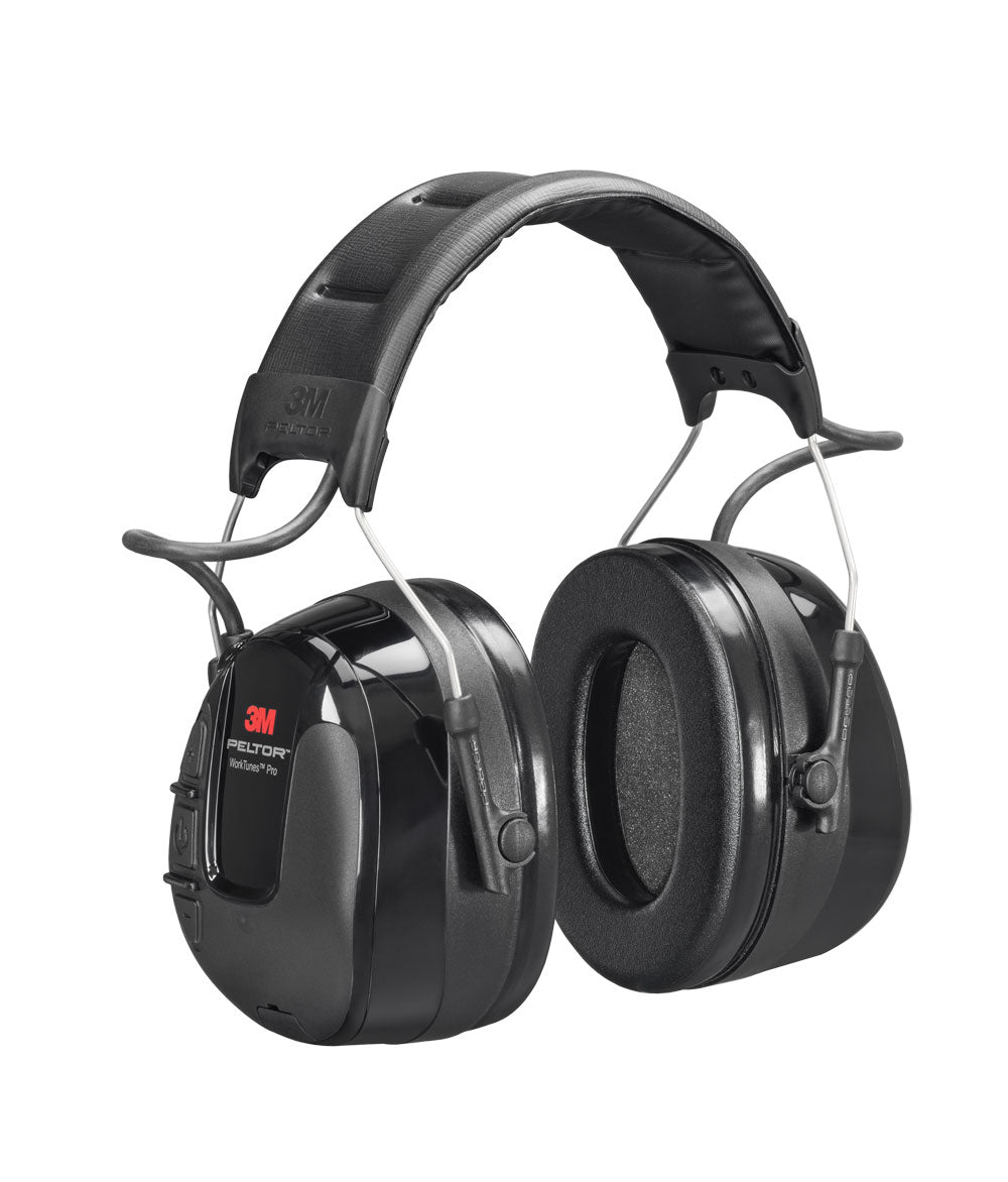 3m Peltor Worktunes Pro Am/fm Radio Headset Black