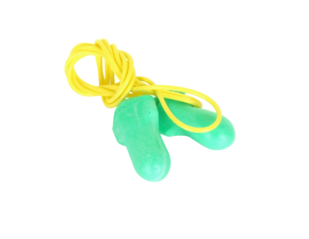 Honeywell Max Lite Corded Ear Plugs Green