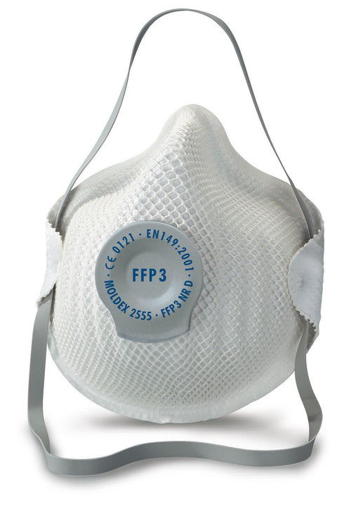 Moldex 2555 Mask Ffp3v Nr D White
