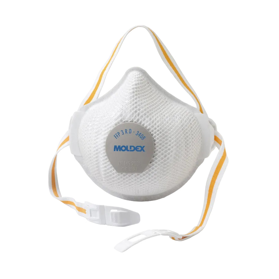 Moldex 3408 Face Mask Ffp3vrd White