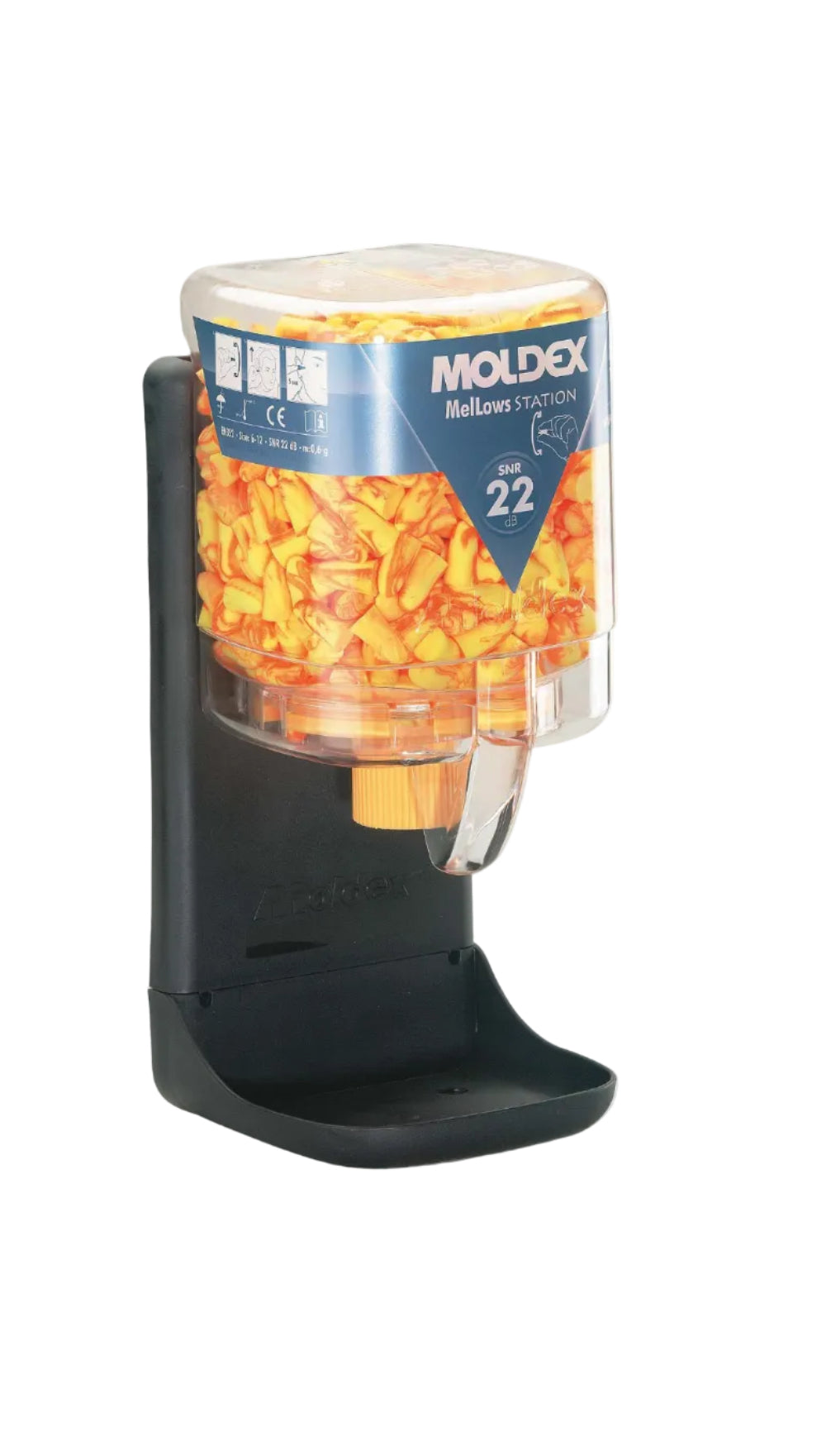 Moldex 7625 Mellows Small Ear Plugs Dispenser Clear