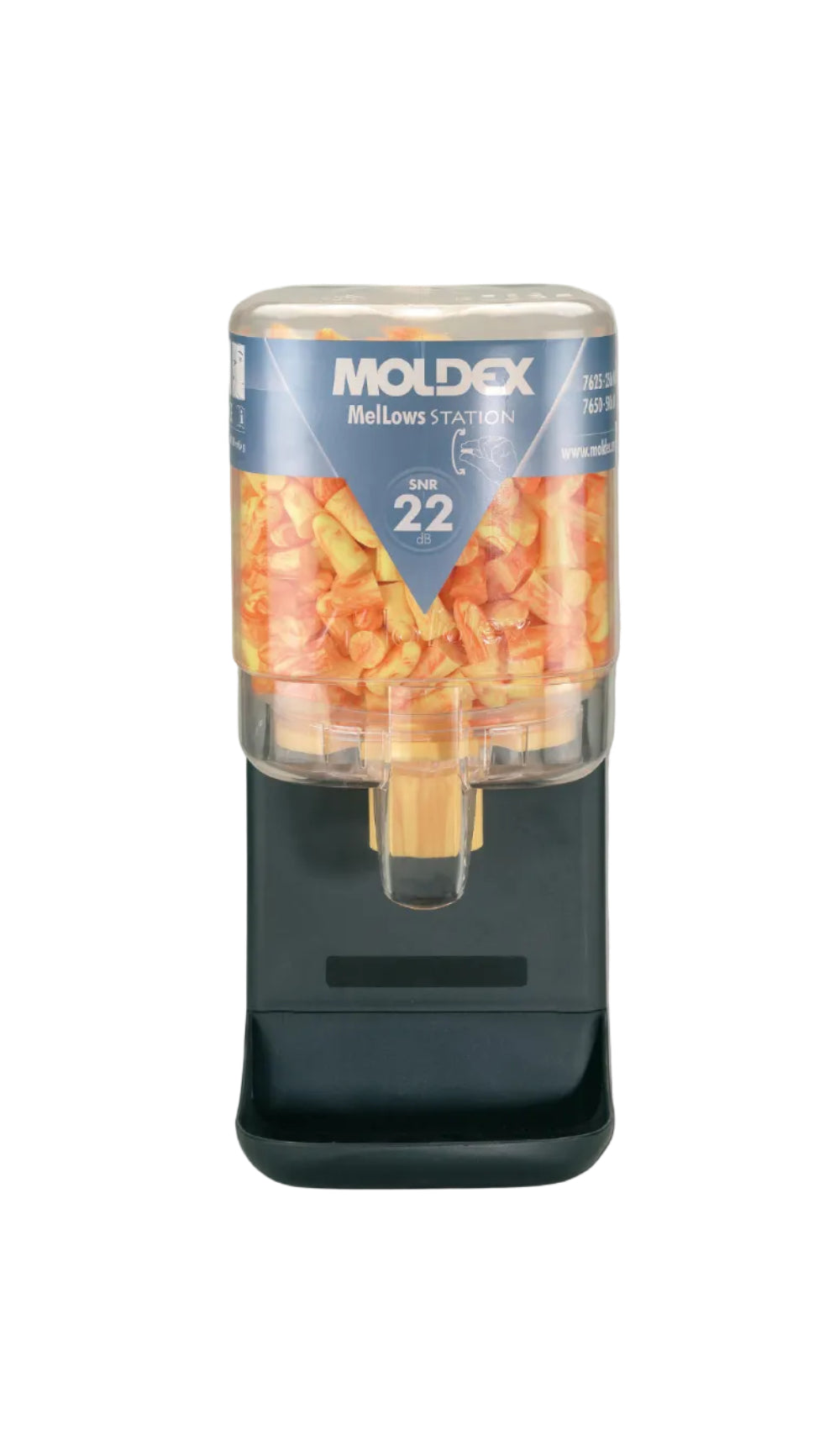 Moldex 7625 Mellows Small Ear Plugs Dispenser Clear