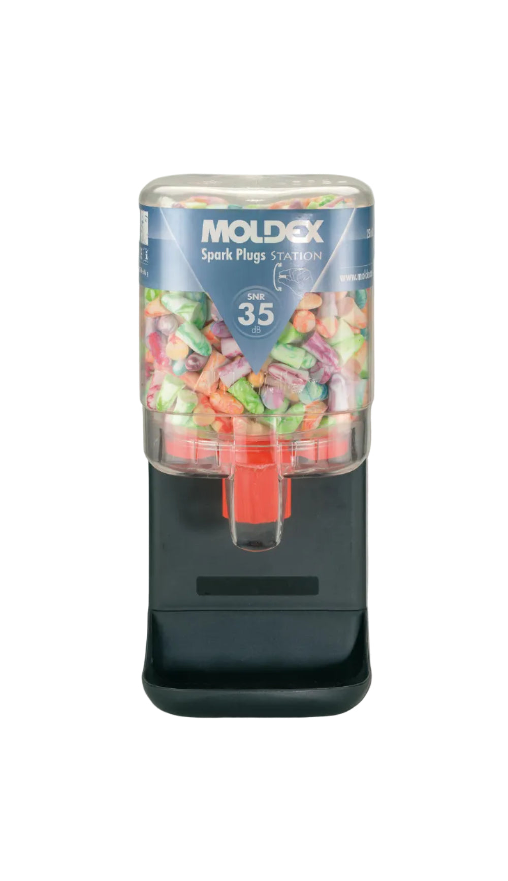 Moldex 7825 Spark-plug Small Ear Plugs Dispenser Clear