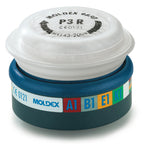 Moldex 9430 Abek1p3 R Pre-assembled Gas & Particulate Filter White/grey