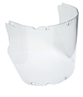 Msa V-gard Propionate Moulded Visor Chinguard Version Clear
