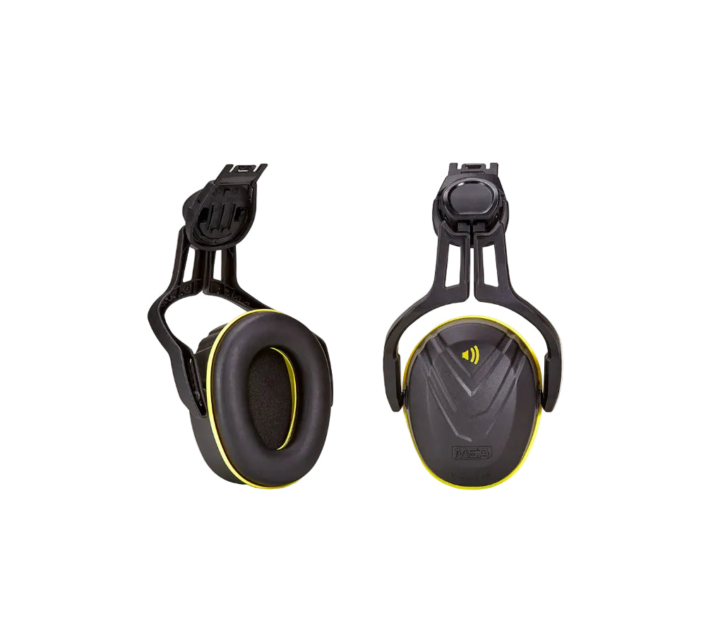 Msa V-gard Helmet Mounted Ear Defenders Snr32 Yellow