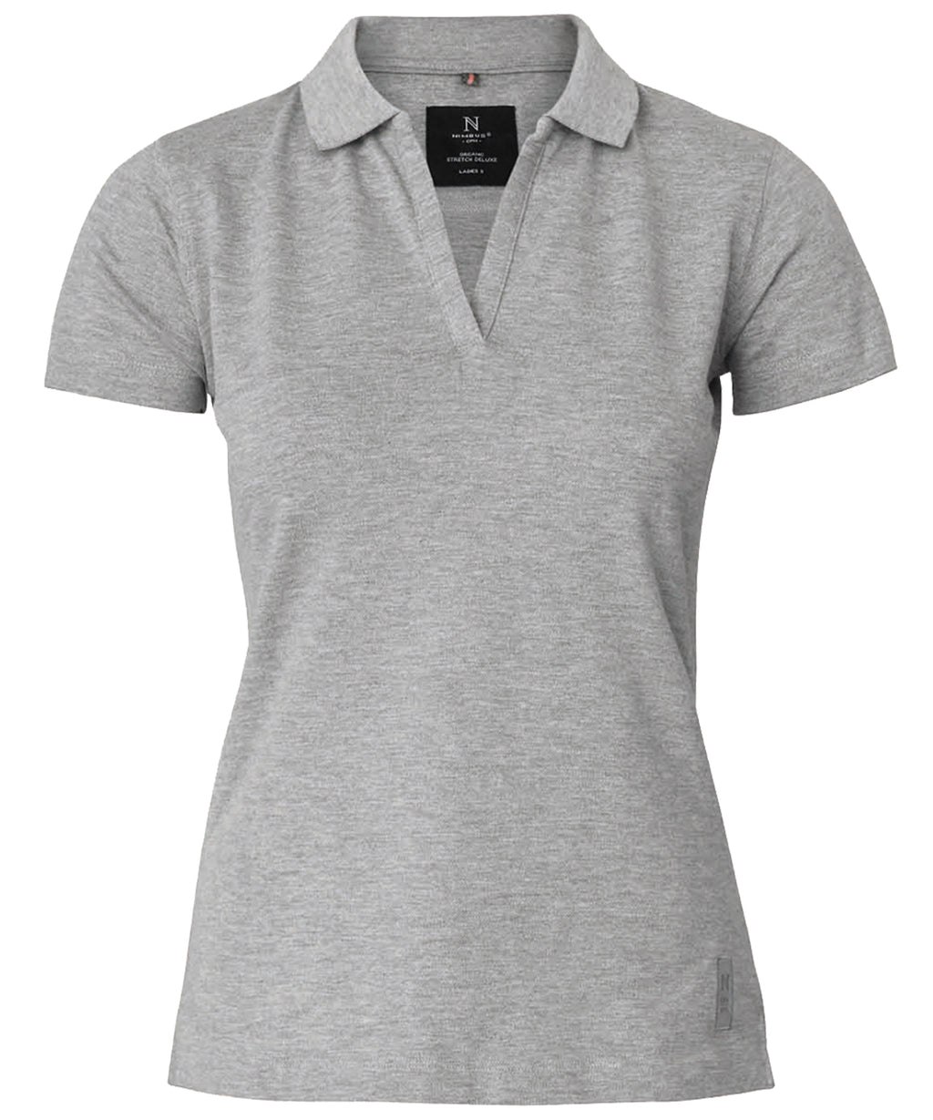 Women’s Harvard V-Neck – Stretch Deluxe Polo