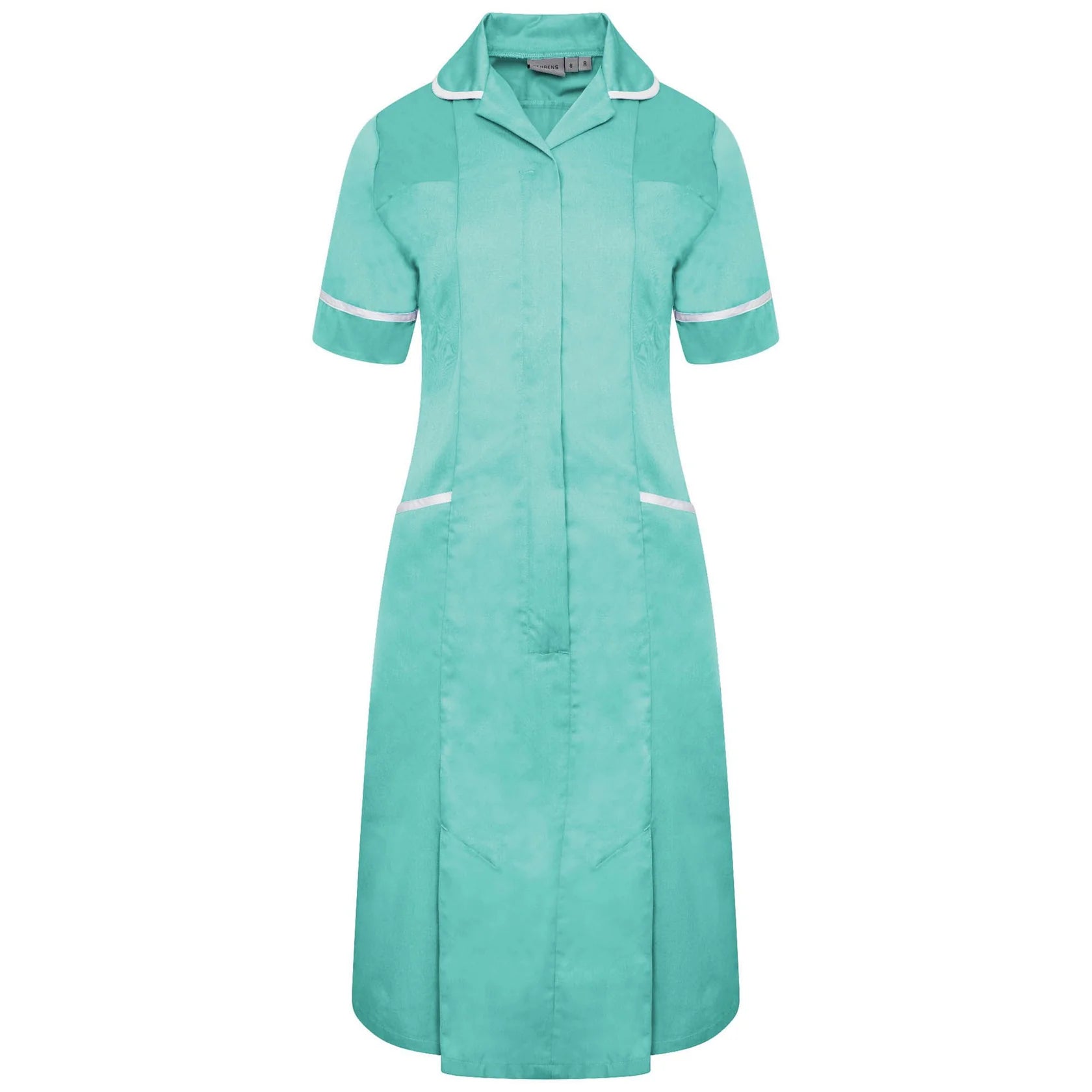 Ladies Dress with Round Collar