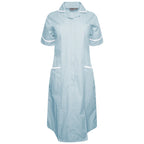 Ladies Dress with Round Collar