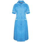 Ladies Dress with Round Collar