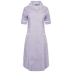 Ladies Dress with Round Collar