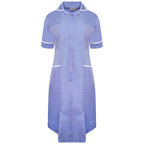 Ladies Dress with Round Collar