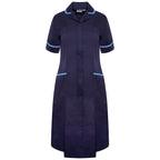 Ladies Dress with Round Collar