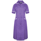 Ladies Dress with Round Collar