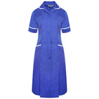 Ladies Dress with Round Collar