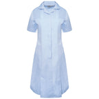 Ladies Dress with Round Collar