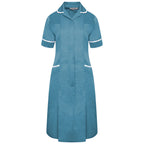Ladies Dress with Round Collar