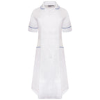 Ladies Dress with Round Collar