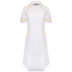 Ladies Dress with Round Collar