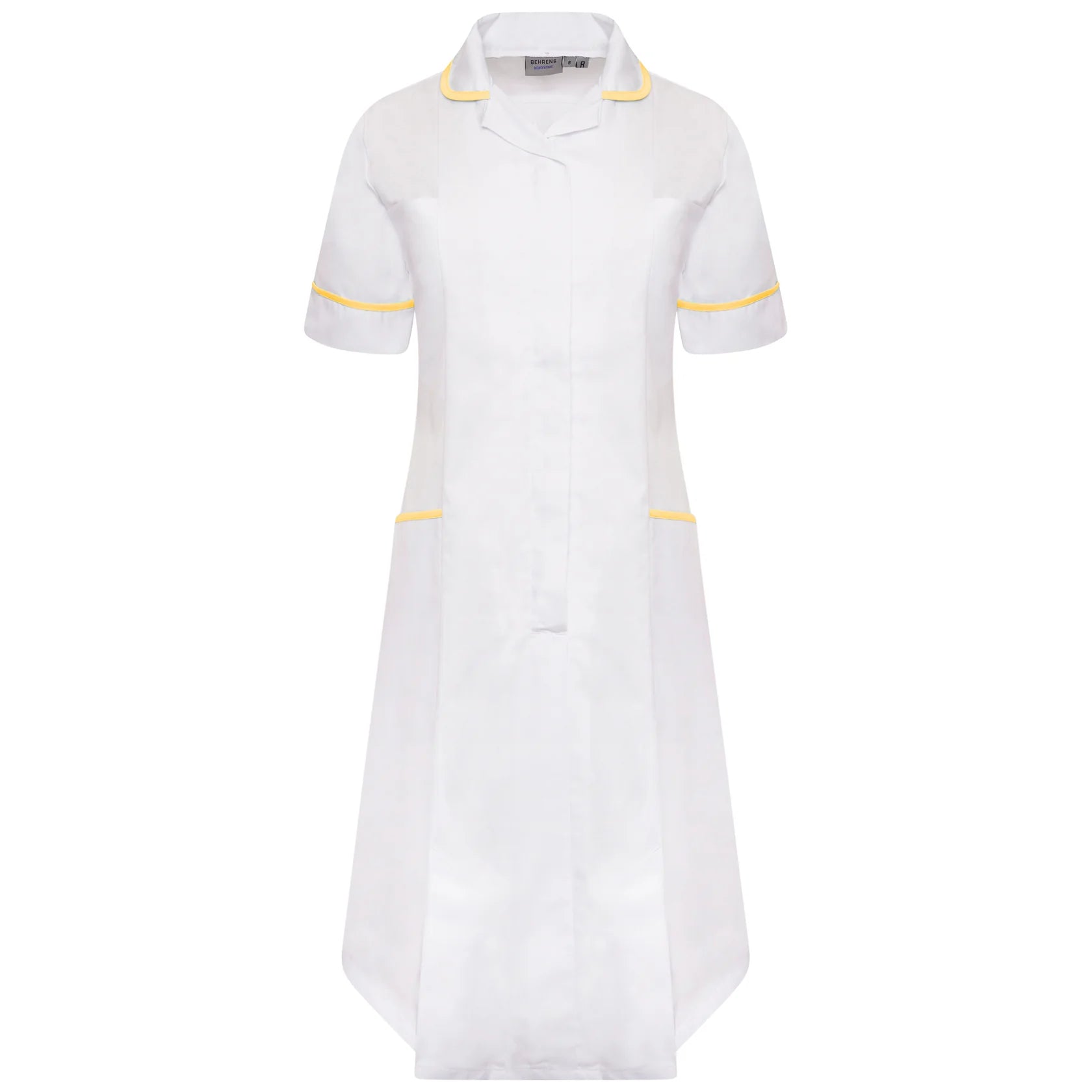 Ladies Dress with Round Collar