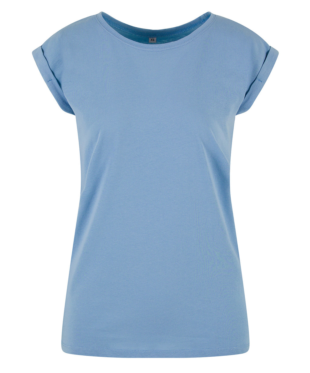 Women’s regular extended shoulder tee