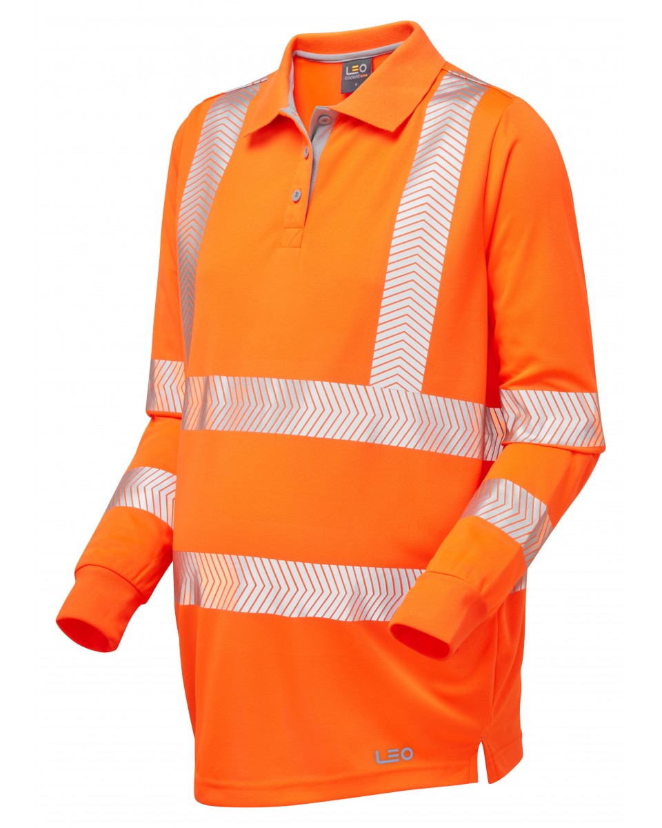 YARNACOTT Leo EcoViz Performance+ Maternity Sleeved Polo Shirt