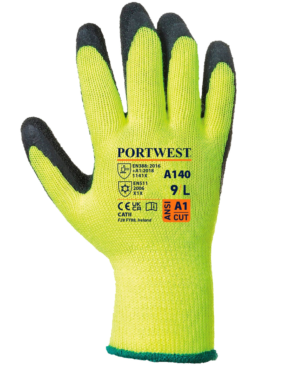 A140 Cold 10 Latex Crinkle Glove