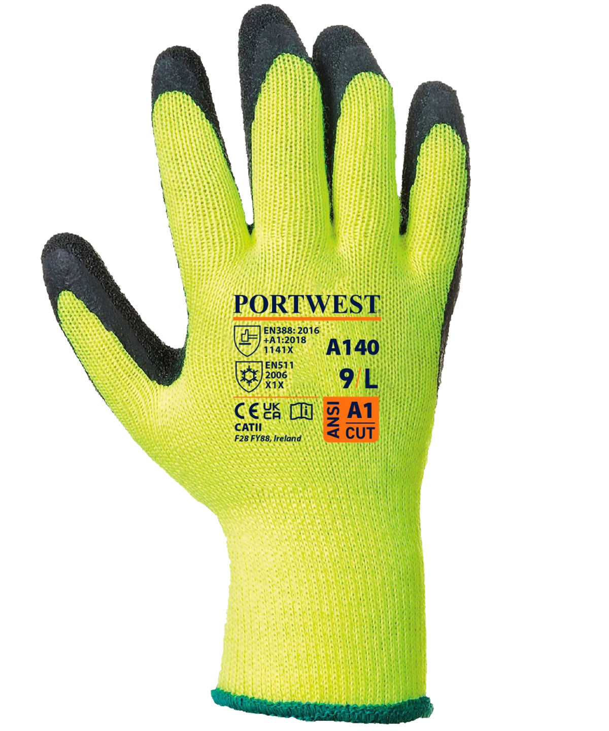 A140 Cold 10 Latex Crinkle Glove