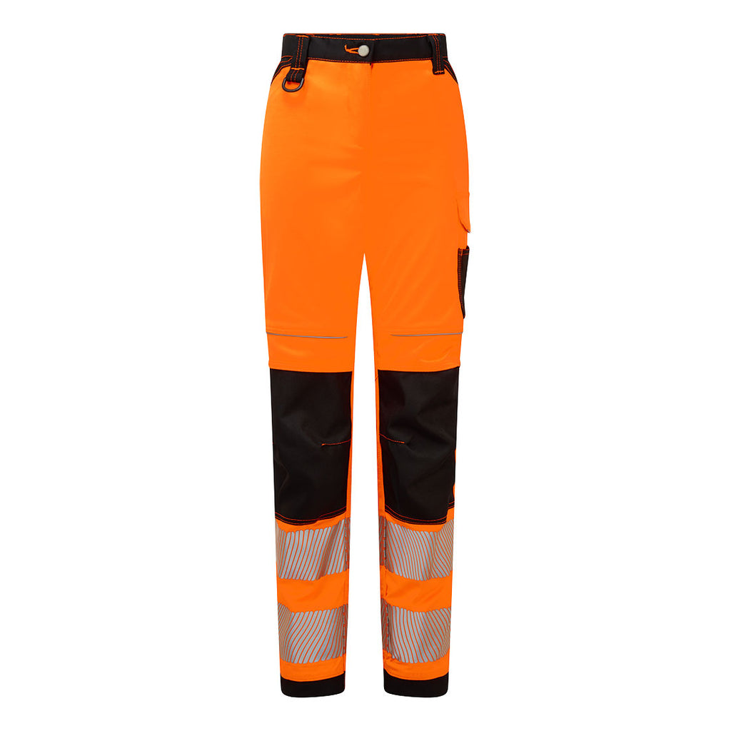 PW385 PW3 Hi-Vis Women's Stretch Work Trousers