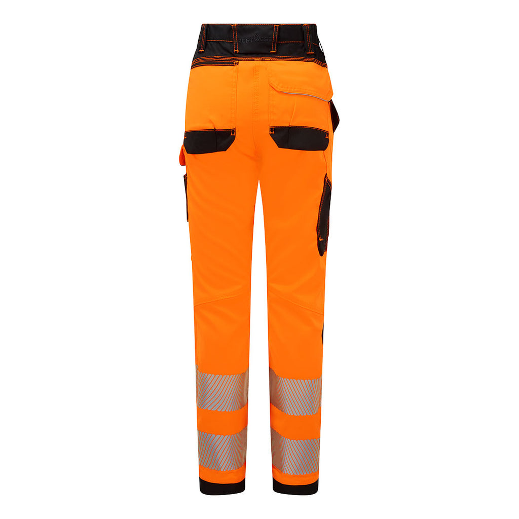 PW385 PW3 Hi-Vis Women's Stretch Work Trousers