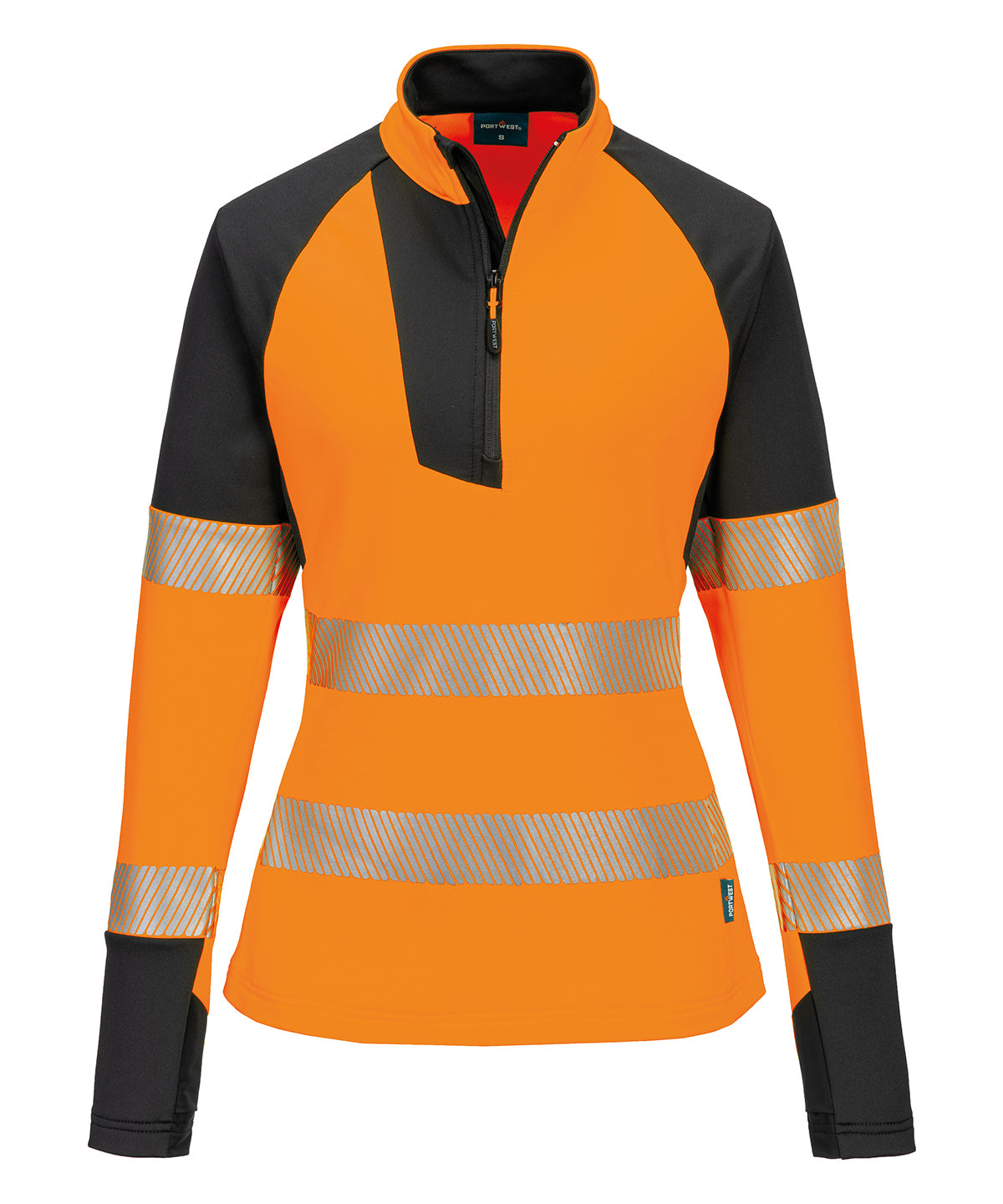 Women’s T173 PW3 Hi-Vis ¼-Zip Sweatshirt