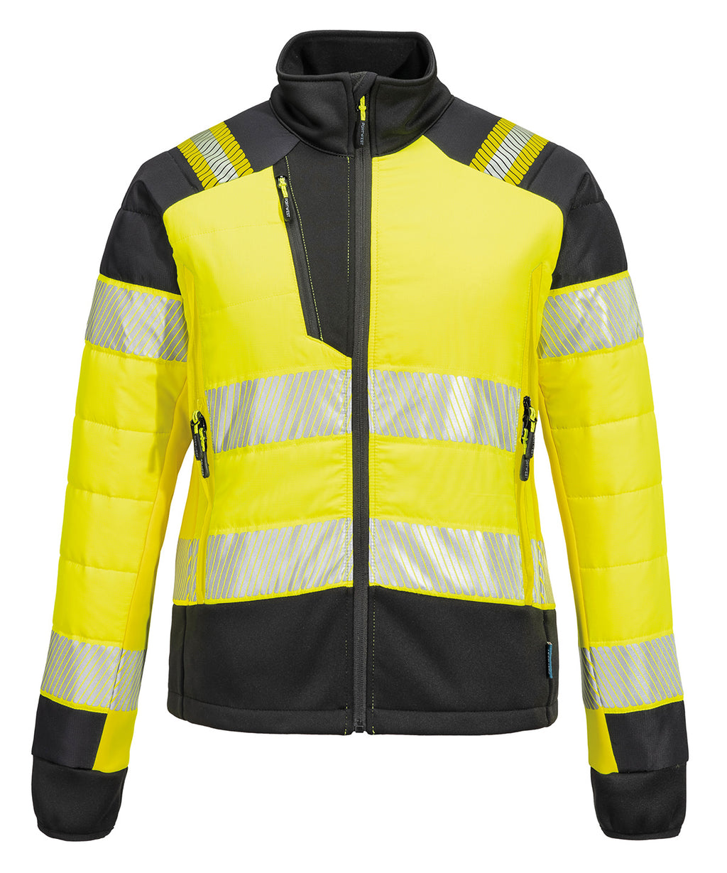 Women’s T171 PW3 Hi-Vis Hybrid Baffle Jacket