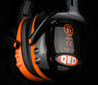 Beeswift Qed Snr31 Ear Defender Black/orange