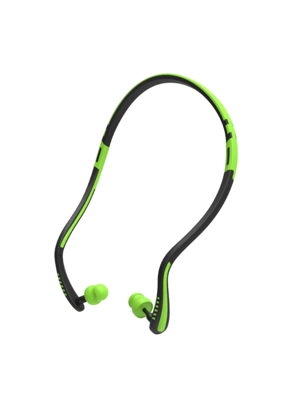 Beeswift Qed Banded Ear Plugs Green/black