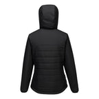 S613 Professional Women's Hooded Insulated Baffle Jacket