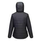 S613 Professional Women's Hooded Insulated Baffle Jacket