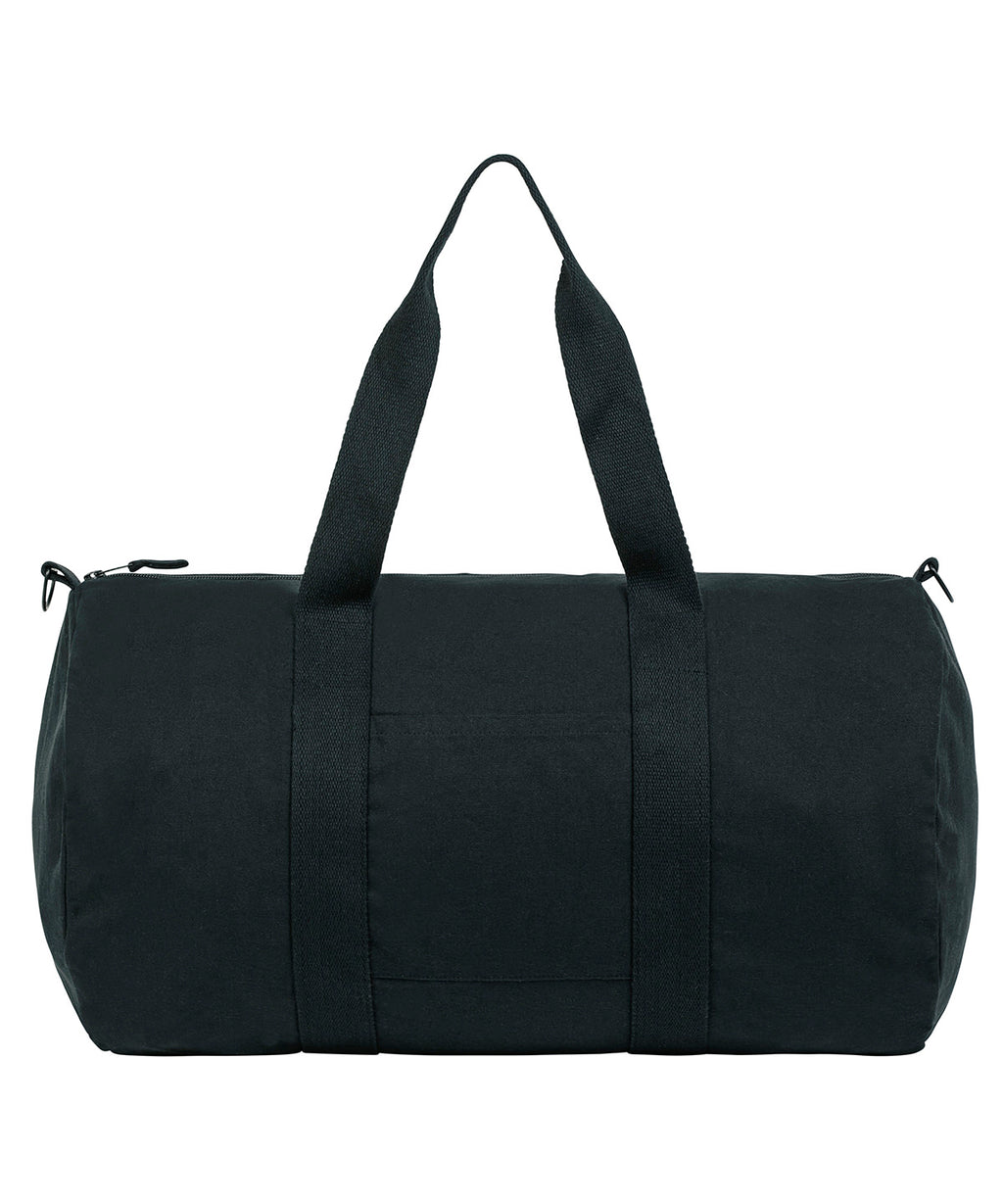 Duffle bag with canvas fabric