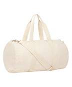 Duffle bag with canvas fabric