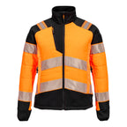 T171 PW3 Hi-Vis Women's Hybrid Baffle Jacket