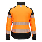 T171 PW3 Hi-Vis Women's Hybrid Baffle Jacket
